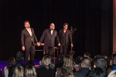 1ère du spectacle "Eric Dupond Moretti à la barre" au théâtre de la Madeleine

Philippe