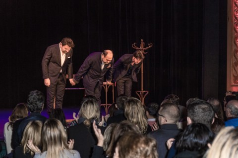 1ère du spectacle "Eric Dupond Moretti à la barre" au théâtre de la Madeleine

Philippe