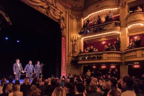 1ère du spectacle "Eric Dupond Moretti à la barre" au théâtre de la Madeleine

Philippe