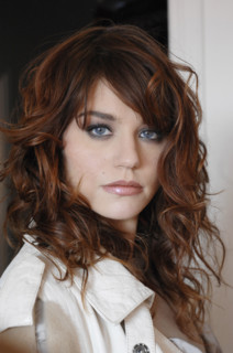 Close up french actress Emilie Dequenne