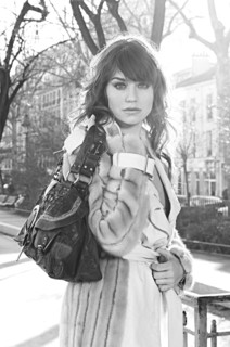 Close up french actress Emilie Dequenne