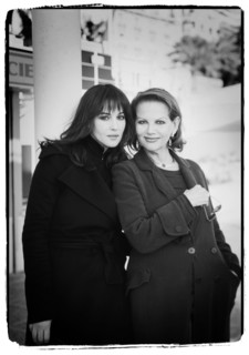Claudia Cardinale et Monica Bellucci, Cannes, 2004