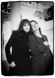 Claudia Cardinale et Monica Bellucci, Cannes, 2004