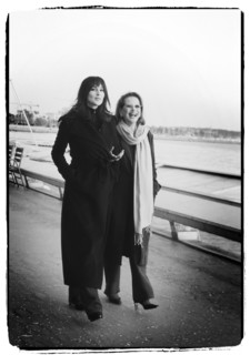 Claudia Cardinale et Monica Bellucci, Cannes, 2004