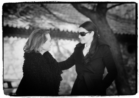 Claudia Cardinale et Monica Bellucci, Cannes, 2004