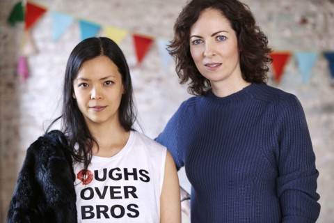 Kerry Diamond and Claudia Wu