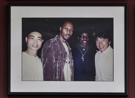 Shifu Yan Ming, RZA, Wesley Snipes et Jackie Chan