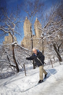 Central Park en hiver, New York