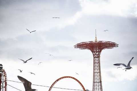 Reportage in Coney Island