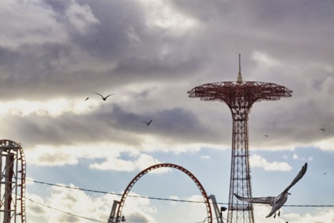 Reportage in Coney Island