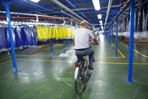 Reportage chez Inditex