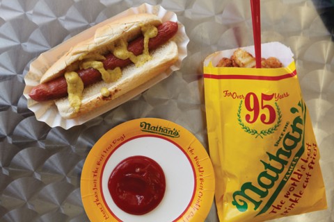 Coney Island hot dog contest