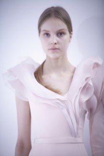Fittings before Ralph & Russo Haute Couture show