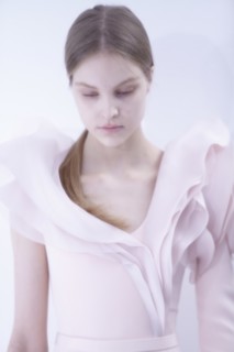 Fittings before Ralph & Russo Haute Couture show
