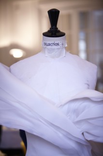 Fittings before Ralph & Russo Haute Couture show
