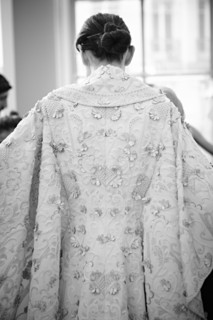 Coulisses du défilé Ralph & Russo 2015
