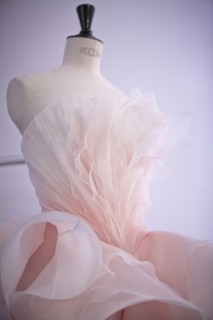 Fittings before Ralph & Russo Haute Couture show