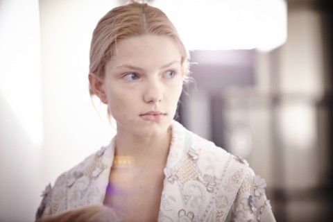 Fittings before Ralph & Russo Haute Couture show