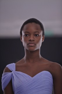 Fittings before Ralph & Russo Haute Couture show