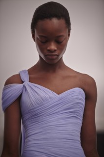 Fittings before Ralph & Russo Haute Couture show