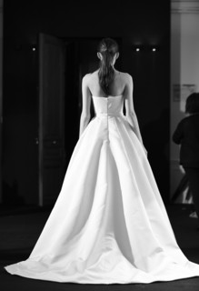 Fittings before Ralph & Russo Haute Couture show