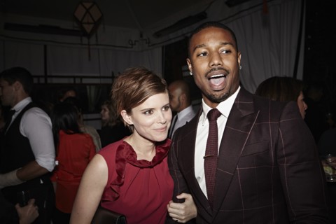 Kate Mara and Michael B. Jordan