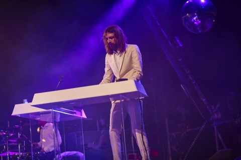 Breakbot on stage