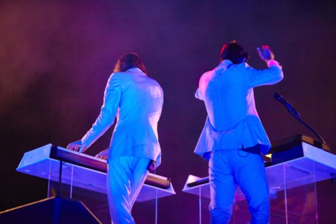 Breakbot on stage