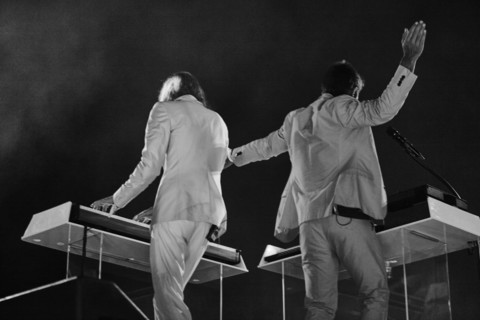 Breakbot on stage