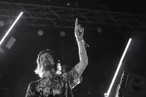 Pedro Winter on stage