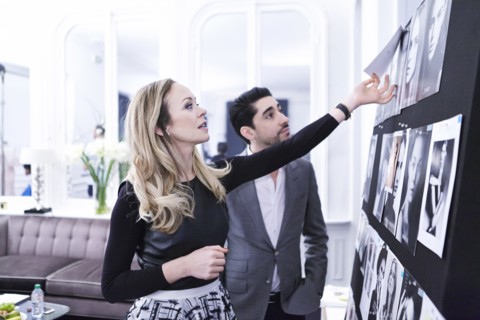 Coulisses du défilé Ralph & Russo 2015