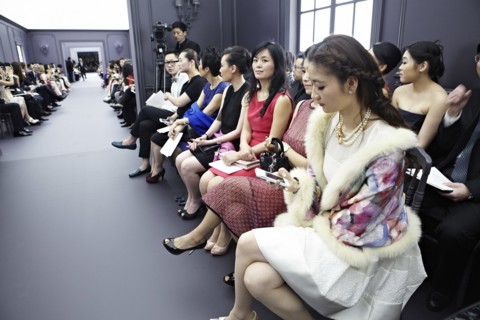 Défilé Dior Haute Couture 2013 à Shanghaï