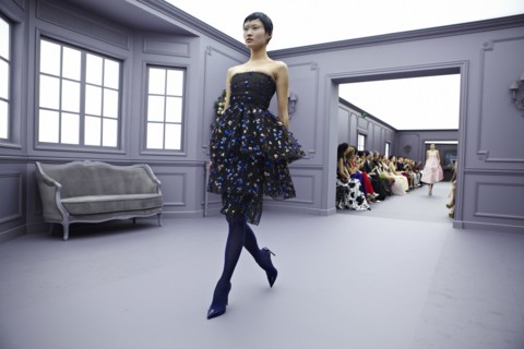 Dior Haute Couture fashion show in Shanghai