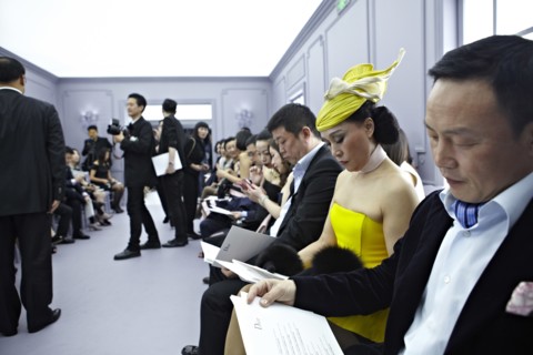 Défilé Dior Haute Couture 2013 à Shanghaï