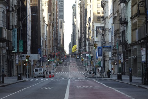 New York during the Covid-19 epidemic