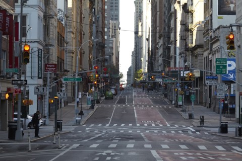 New York during the Covid-19 epidemic