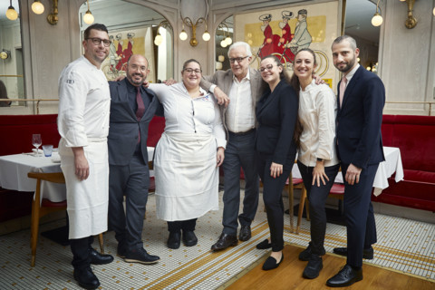 Equipe du restaurant Alain Ducasse "Benoît New York"