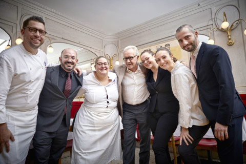 Equipe du restaurant Alain Ducasse "Benoît New York"