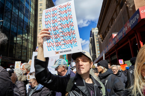 Manifestation anti-Trump, le 28 mars 2026
