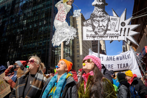 Manifestation anti-Trump, le 28 mars 2026