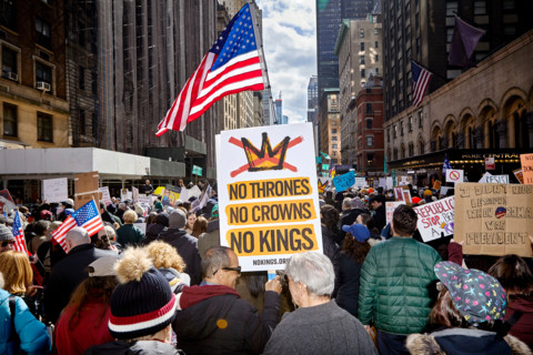 Manifestation anti-Trump, le 28 mars 2026