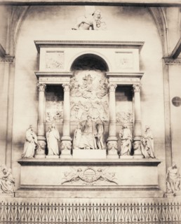 Tomb of the Titian in the church of the Frari in Venice