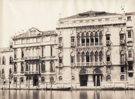 Palazzo Tiepolo and the Palazzo Pisani Moretta on the Grand Canal of Venice