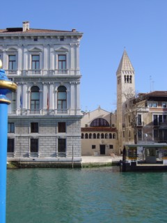 View of Palazzo Grassi in Venice