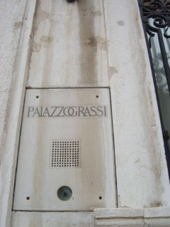Vue du Palazzo Grassi à Venise