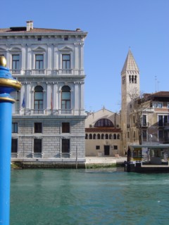 View of Palazzo Grassi in Venice