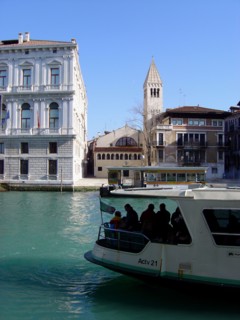 View of Palazzo Grassi in Venice