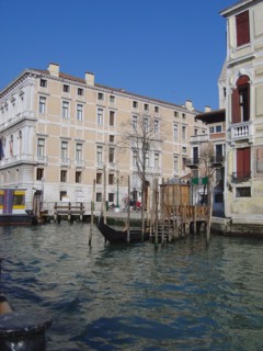 View of Palazzo Grassi in Venice from the Grand canal
