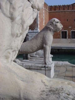 Portail d'entrée de l'Arsenal de Venise