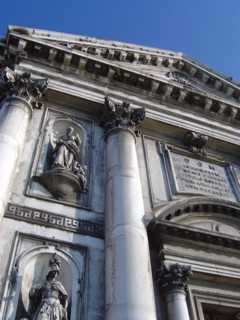 Eglise des Gesuati, quai des Zattere à Venise